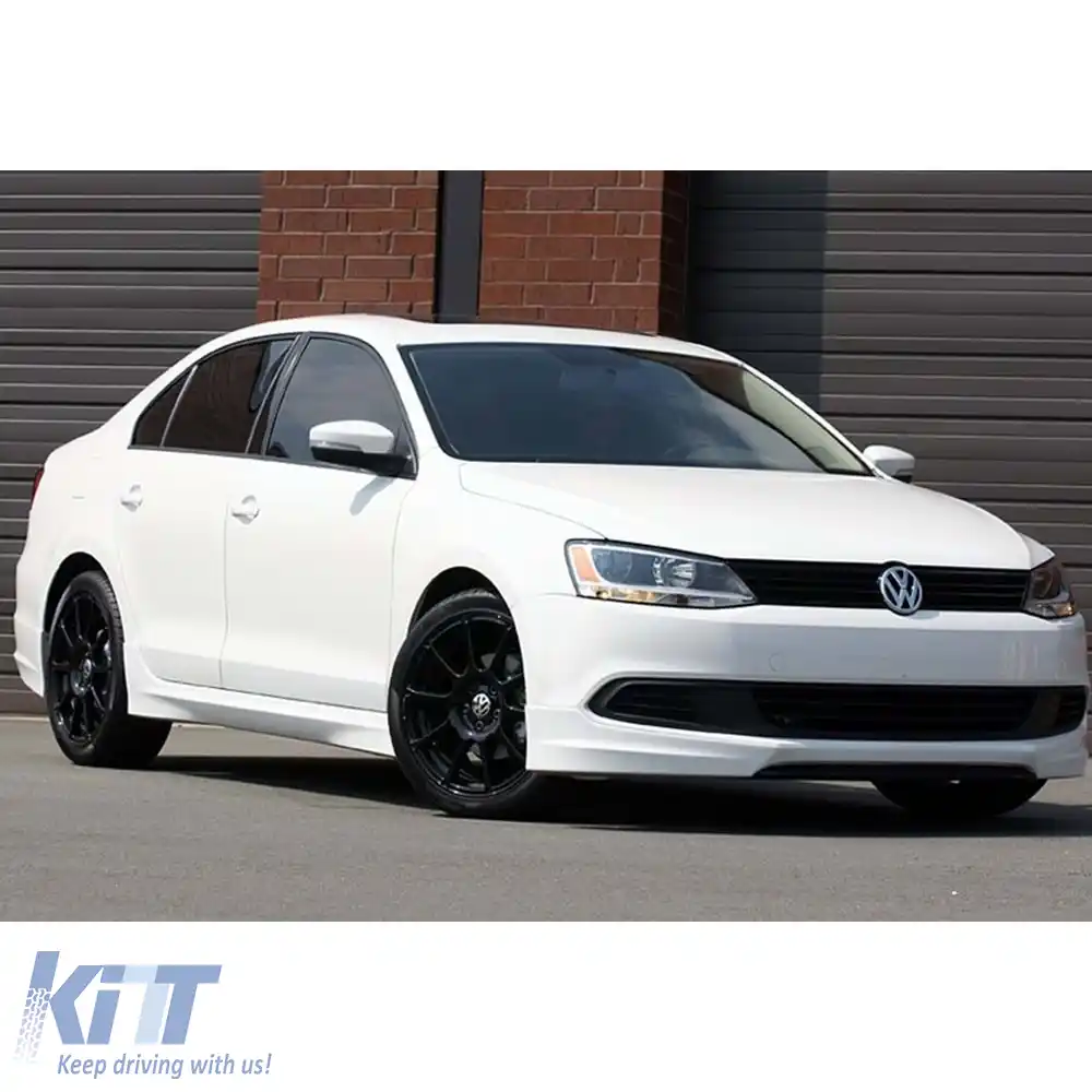 image-70-Jetta Mk6 R Line Praguri Laterale Suprafață Brută Plastic Vakuum / 2010-2018