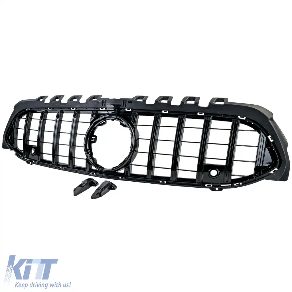 Kit caroserie difuzor spate grilă radiator potrivit pentru Mercedes W177 cu Design-Line A-image-6211060