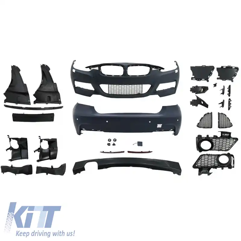 Kit caroserie potrivit pentru BMW 3 F30 11-19 M-Tech Doar PDC spate-image-6308137