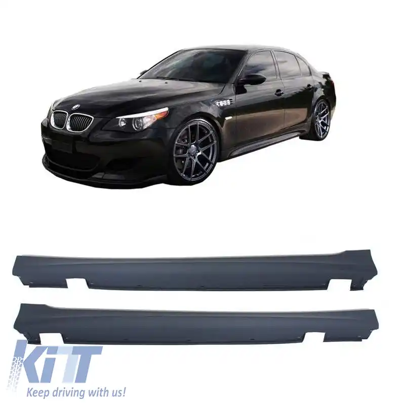 Kit caroserie potrivit pentru BMW 5 E60 03-10 M5 Look Fără Lămpi de Ceață-image-6324462