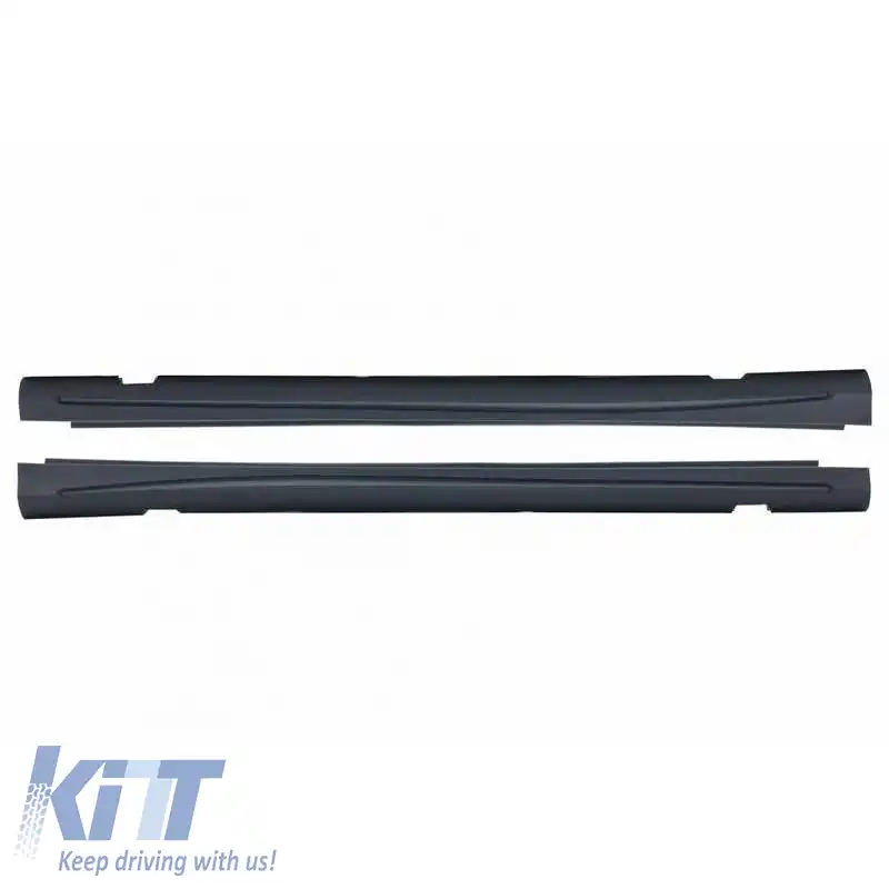 Kit caroserie potrivit pentru Mercedes-Benz CLA C117 W117 (2013-2018) Facelift A Design CLA45 Look Black Edition cu grilă și ieșiri de evacuare negre-image-6324010