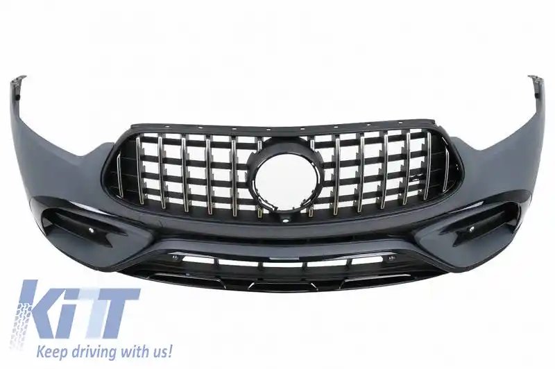 Kit caroserie potrivit pentru Mercedes-Benz GLC Coupe C254 Sport Line (2022+) GLC63Amg Look Pachet Nocturn cu bara de protecție, grilă, ieșiri de evacuare-image-6318297