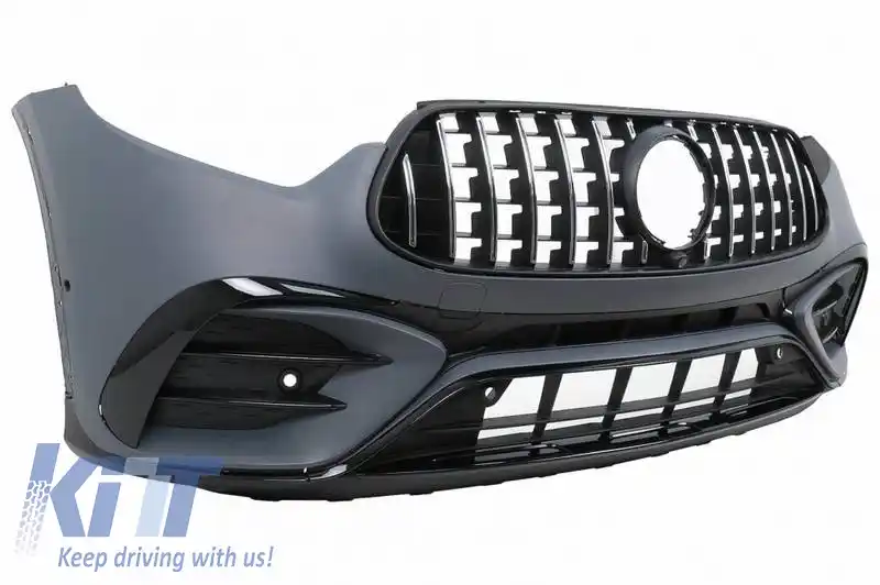 Kit caroserie potrivit pentru Mercedes-Benz GLC Coupe C254 Sport Line (2022+) GLC63Amg Look Pachet Nocturn cu bara de protecție, grilă, ieșiri de evacuare-image-6318298