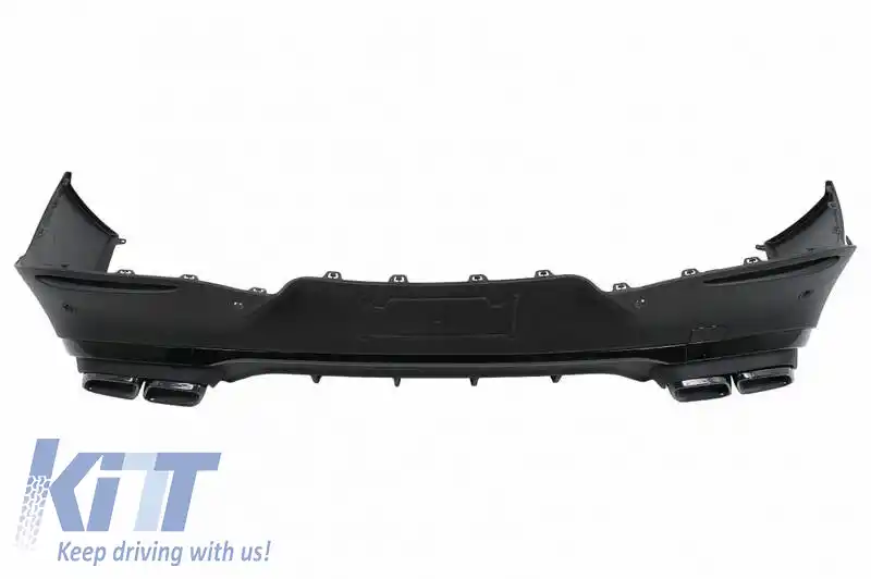 Kit caroserie potrivit pentru Mercedes-Benz GLC Coupe C254 Sport Line (2022+) GLC63Amg Look Pachet Nocturn cu bara de protecție, grilă, ieșiri de evacuare-image-6319122