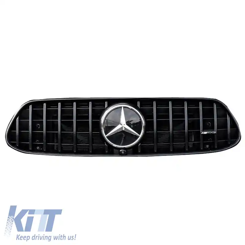 Kit caroserie potrivit pentru Mercedes-Benz GLC SUV X254 (2022+) GLC63Amg Look Night Package cu bara de protecție, grilă, ieșiri de evacuare-image-6323889