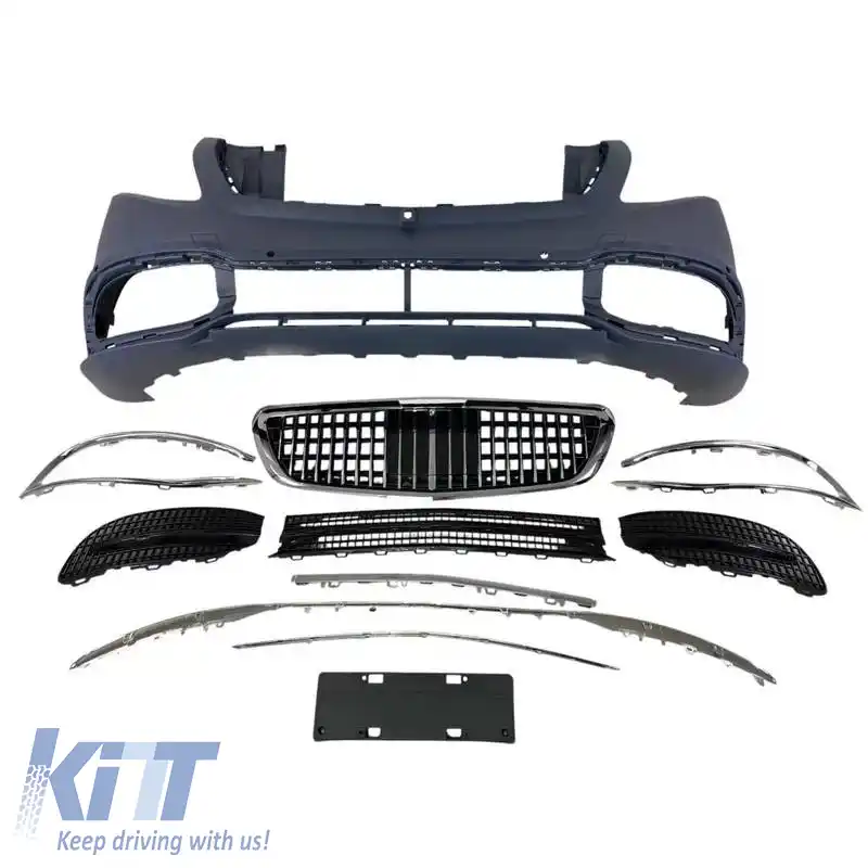 Kit caroserie potrivit pentru Mercedes-Benz Vito W447 16-21 Look Maybach cu grilă-image-6318260