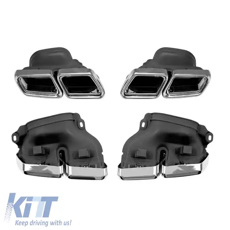 Kit caroserie potrivit pentru Mercedes-Benz E-Class W212 13-16 Facelift Aspect Design A cu grilă și ieșiri de evacuare-image-6307214