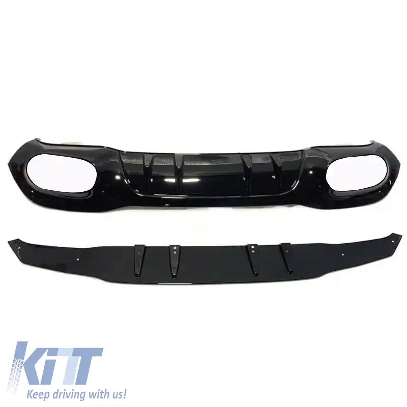 Kit caroserie potrivit pentru Mercedes-Benz A-Class W177 19+ Hatchback A Design A45s Look Black Edition-image-6323849