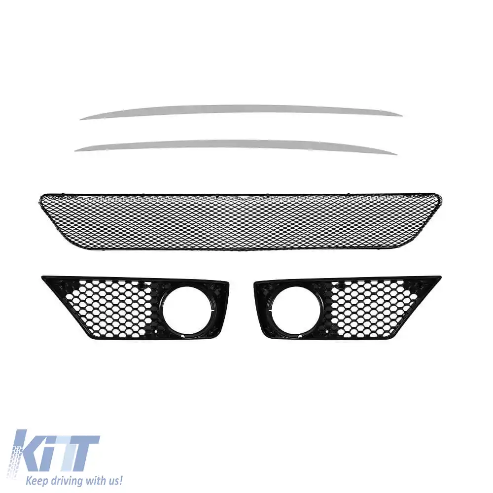 Kit caroserie potrivit pentru Mercedes-Benz E-Class W211 06-09 Aspect A Design cu PDC Fabricat în Taiwan-image-6325308