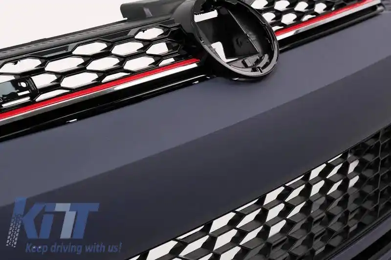 Kit caroserie potrivit pentru VW Golf VII (7.5) 17-19 GTI Look-image-6318281