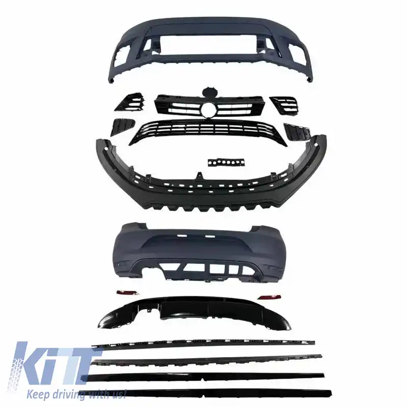 Kit caroserie potrivit pentru VW Polo 6R (2009-2017) aspect WRC-image-6318781