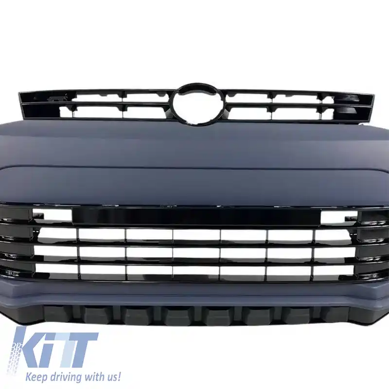 Kit caroserie potrivit pentru VW Polo 6R (2009-2017) Look WRC cu DRL cu LED-image-6324384