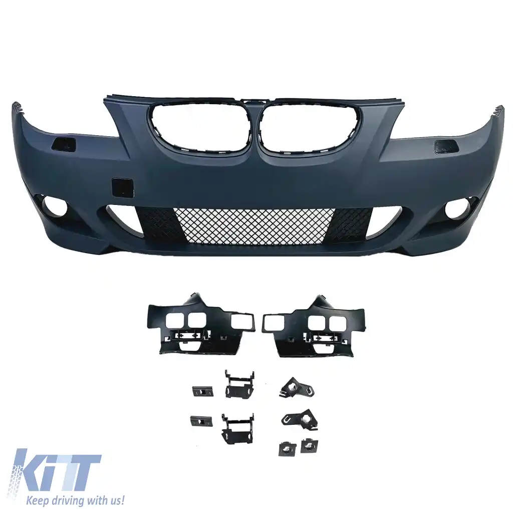 Kit caroserie sport, bara fata, bara spate, praguri laterale, potrivit pentru BMW Seria 5 E60 sedan 03-07-image-6327217