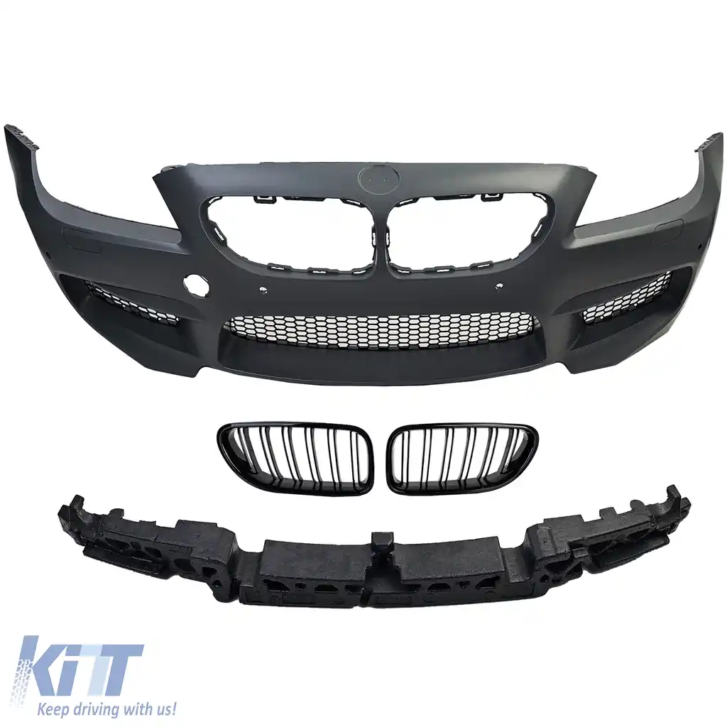Kit caroserie sport bara fuste laterale aripi grilă potrivit pentru BMW 640 Gran Coupe F06-image-6194180