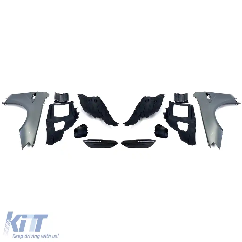 Kit caroserie sport bara fuste laterale aripi grilă potrivit pentru BMW 640 Gran Coupe F06-image-6194184