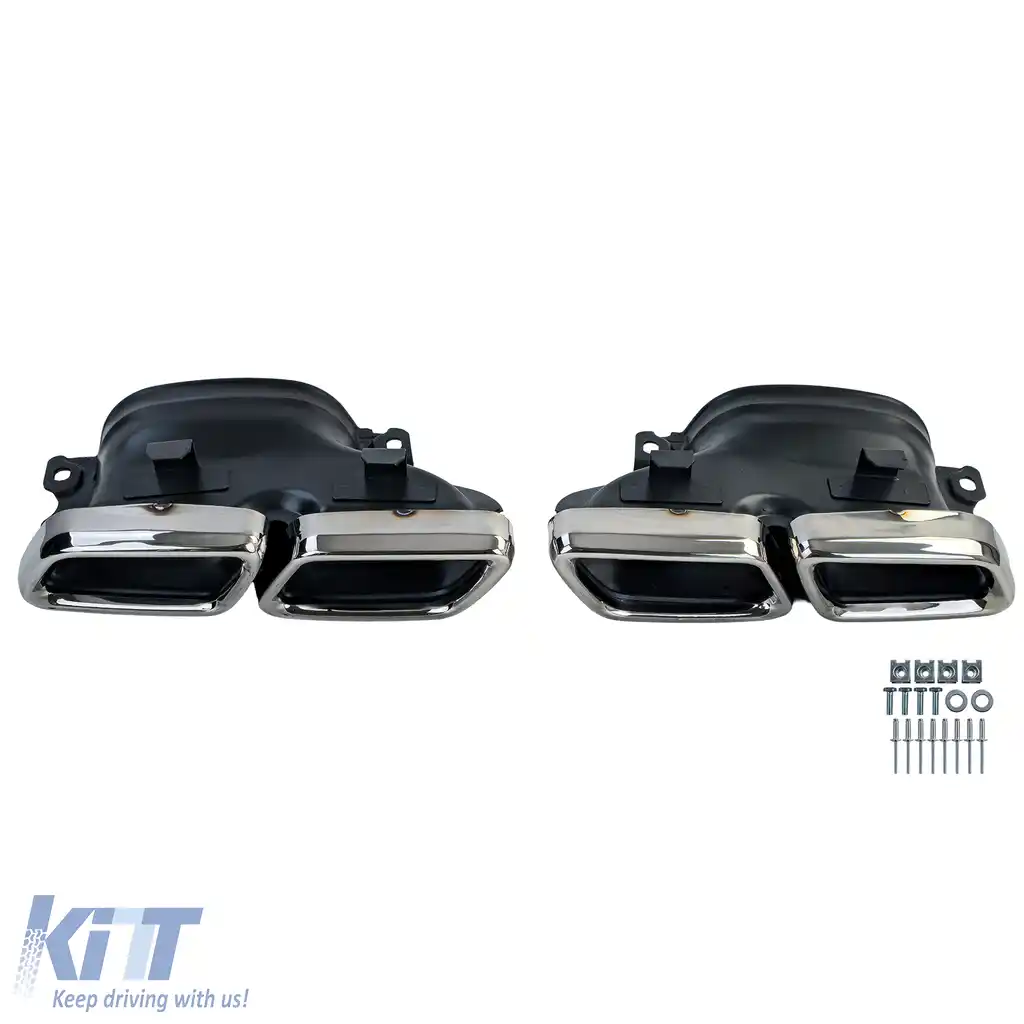 Kit caroserie sport, spoilere, extensii grilă pentru Mercedes GLE W166 2015-2018-image-6210429
