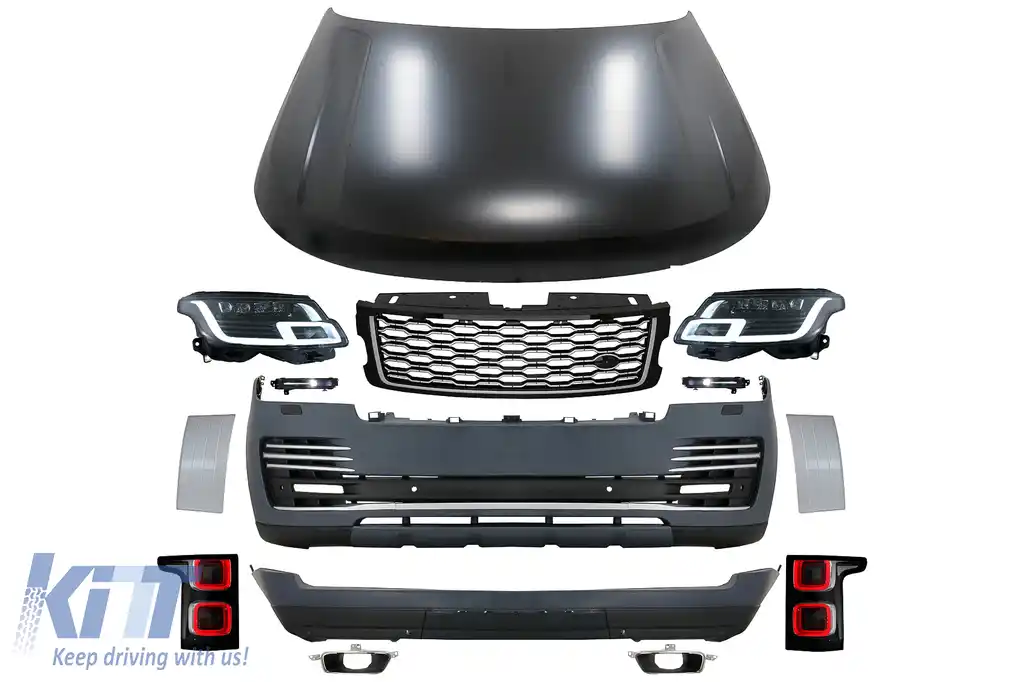 Kit complet de conversie compatibil cu Land Rover Range Rover IV Vogue SUV L405 (2013-2017) to 2018 Model