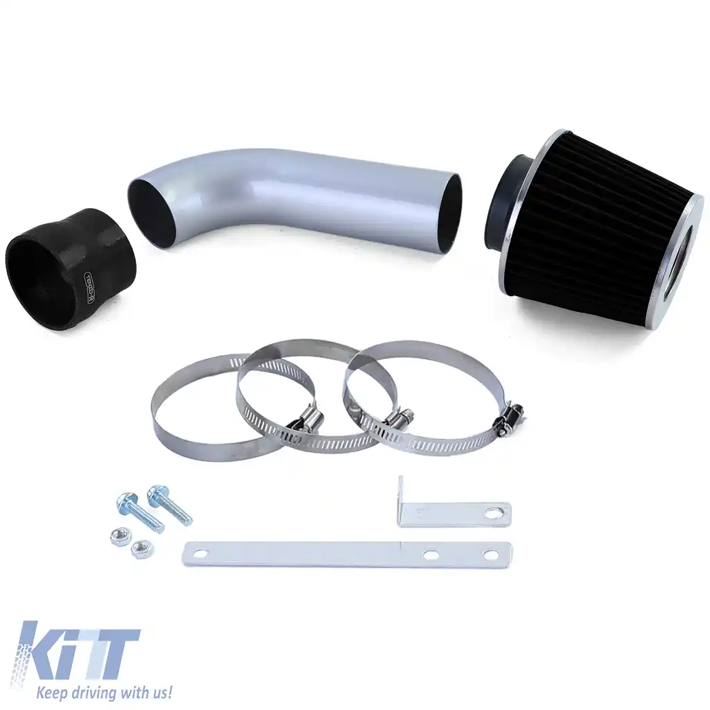 Kit de admisie cu filtru de aer sport negru, potrivit pentru BMW Seria 5 E39 525i 528i 530i