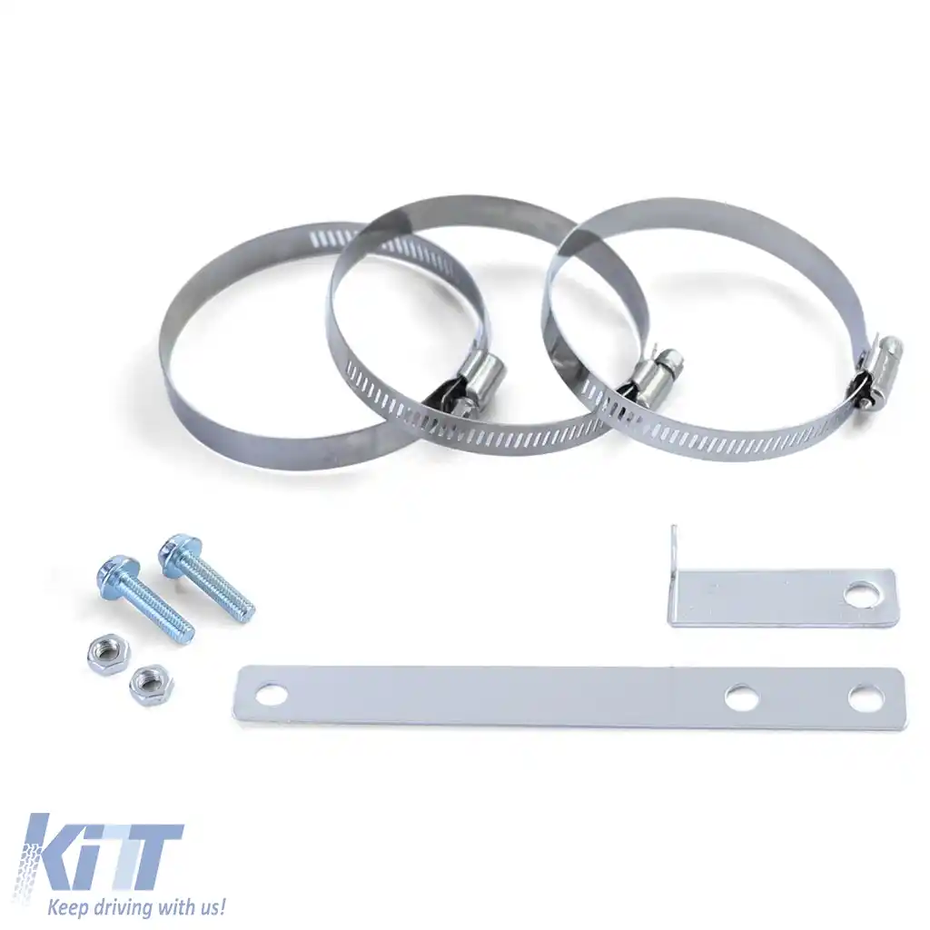 Kit de admisie cu filtru de aer sport roșu, potrivit pentru Mercedes E-Class W210 E420 E430-image-6277234