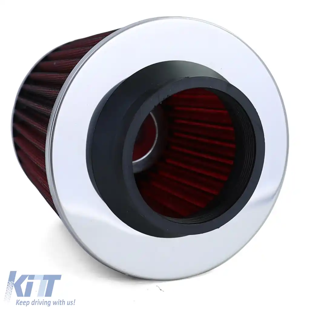 Kit de admisie cu filtru de aer sport roșu, potrivit pentru Mercedes E-Class W210 E420 E430-image-6277236