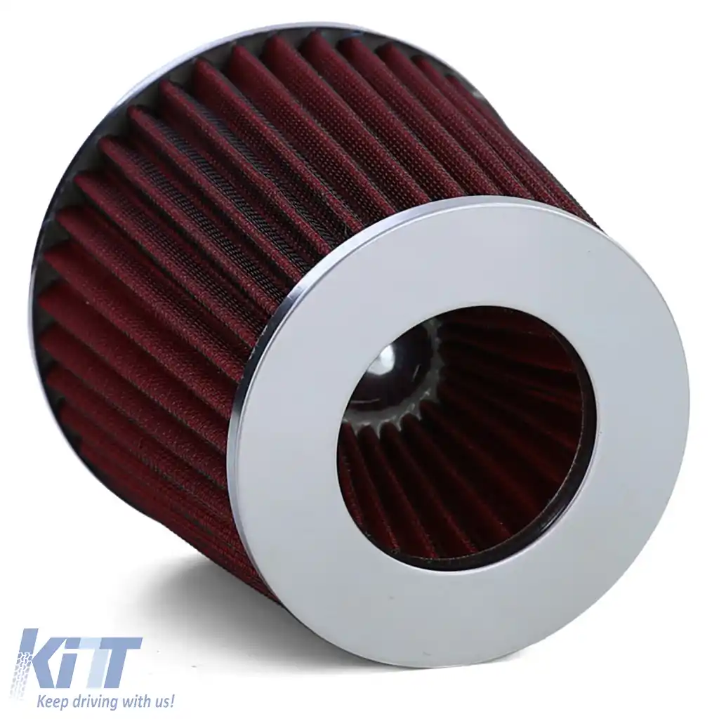 Kit de admisie cu filtru de aer sport roșu, potrivit pentru Mercedes E-Class W210 S210 E320-image-6277244