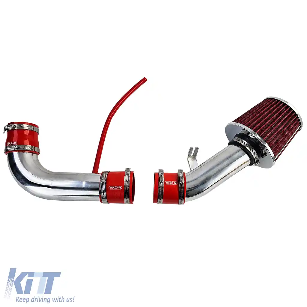 Kit de admisie cu filtru de aer sport Tenzo-R roșu, potrivit pentru Mazda MX5 NB FL 98-05-image-6200687
