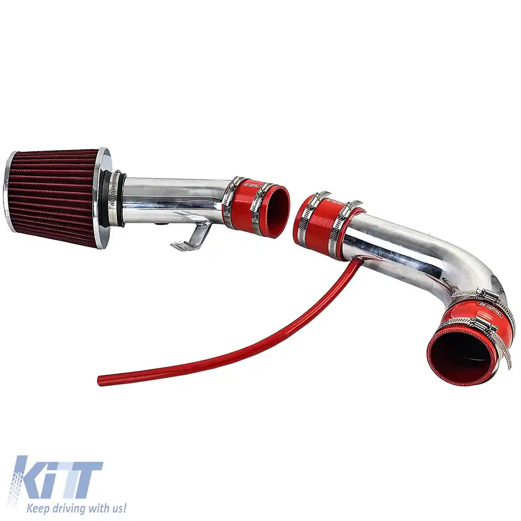 Kit de admisie cu filtru de aer sport Tenzo-R roșu, potrivit pentru Mazda MX5 NB FL 98-05-image-6200688