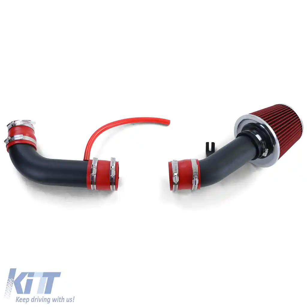 Kit de admisie cu filtru de aer sport roșu-negru, potrivit pentru Mazda MX5 NB FL 98-05-image-6200535