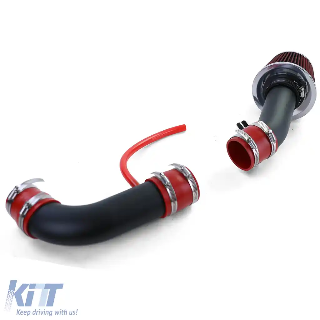 Kit de admisie cu filtru de aer sport roșu-negru, potrivit pentru Mazda MX5 NB FL 98-05-image-6200536