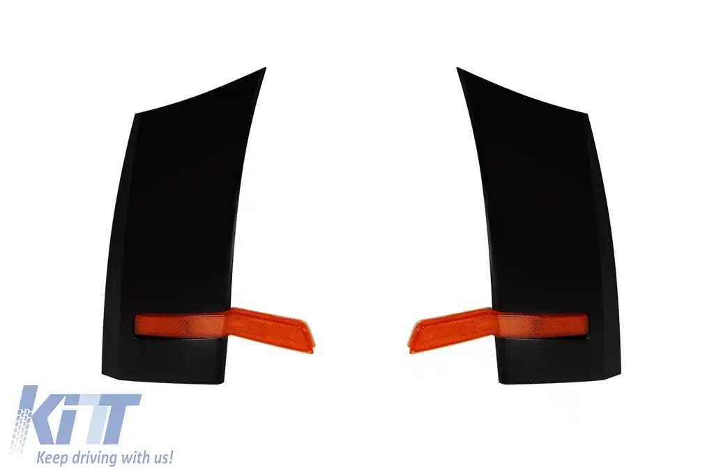 Kit de aripi laterale late față și spate, potrivit pentru Dodge Challenger 392, versiunile R, T și SXT 2015-2021-image-6161376