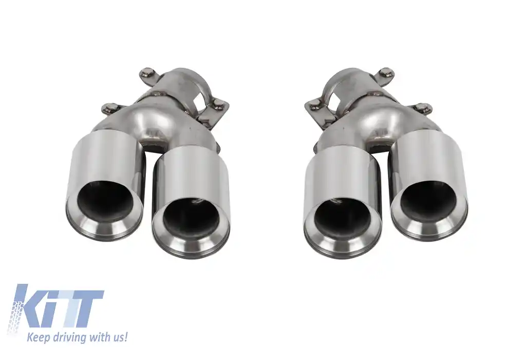 Kit de caroserie și difuzor M Performance Design Design cu ieșiri de evacuare cromate M5, potrivit pentru BMW Seria 5 G30 2017-2020-image-6148307
