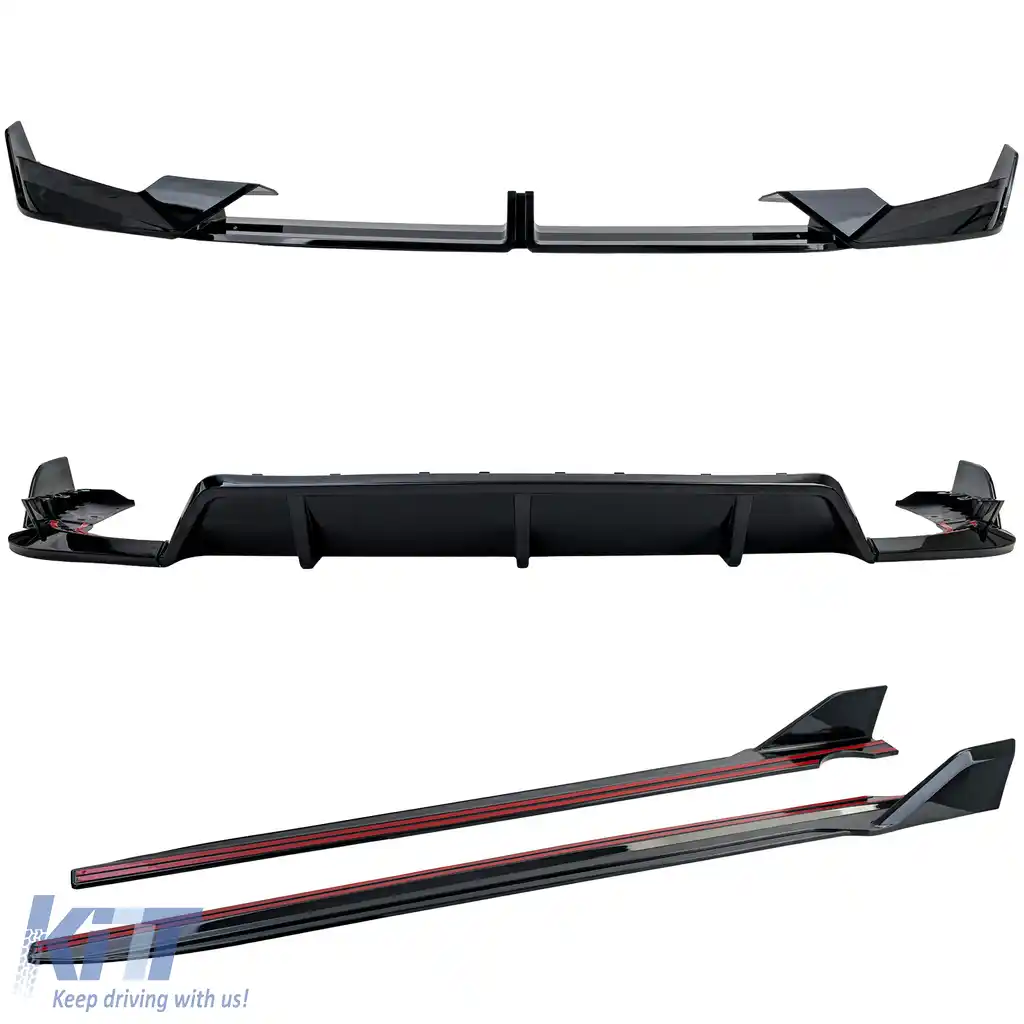 Kit de caroserie performant spoiler frontal difuzor posterior fuste laterale pentru BMW X5 G05-image-6202712