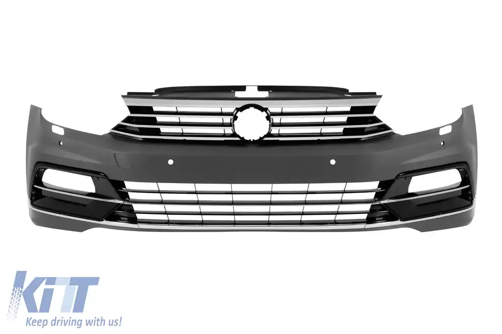 Kit de caroserie R-line potrivit pentru Volkswagen Passat B8 Sedan, Variant 2015-2019, nu este potrivit pentru Alltrack și GTE-image-6231759