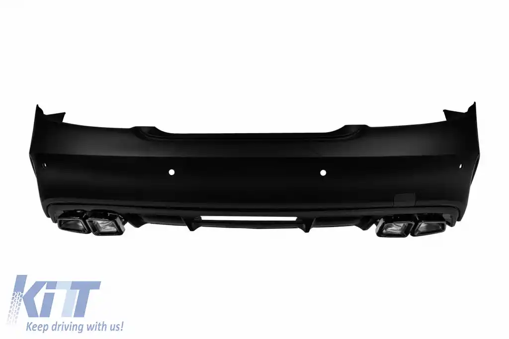 Kit de caroserie tuning tip A design 63, potrivit pentru Mercedes CLS C218 2011-2017, cu grilă cromată-image-6264890