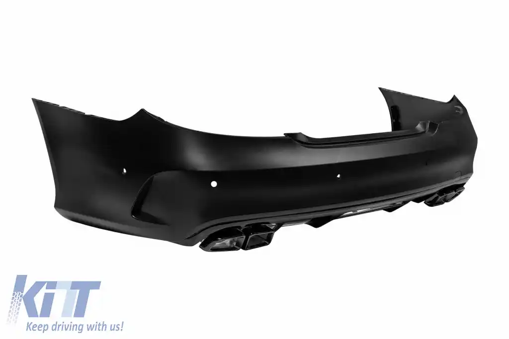 Kit de caroserie tuning tip A design 63, potrivit pentru Mercedes CLS C218 2011-2017, cu grilă cromată-image-6264891