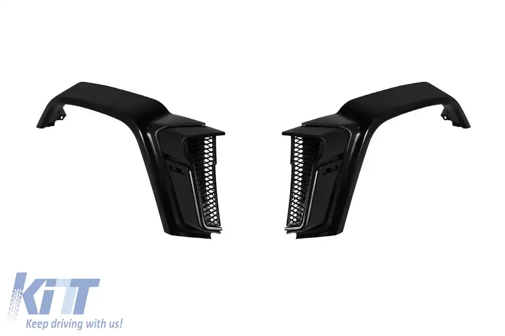 Kit de caroserie tuning tip B design potrivit pentru Mercedes G-class W465 după 2024 cu elemente cromate-image-6139734