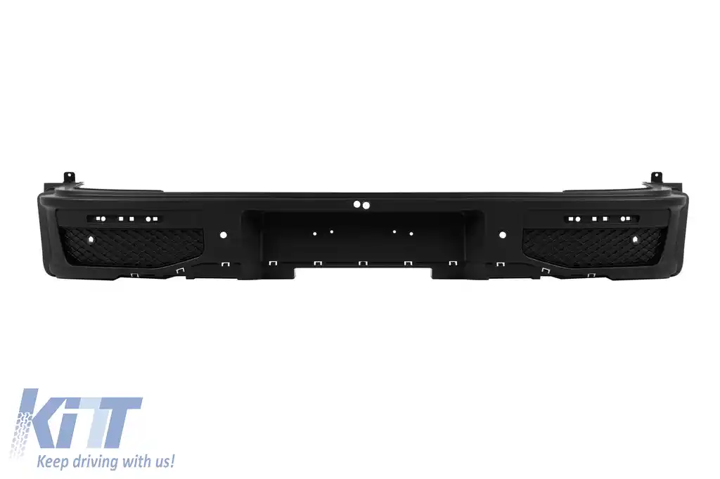 Kit de caroserie tuning tip B design potrivit pentru Mercedes G-class W465 după 2024 cu elemente cromate-image-6139740