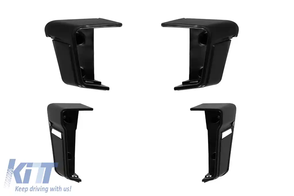 Kit de caroserie tuning tip B design potrivit pentru Mercedes G-class W465 după 2024 cu elemente cromate-image-6139746