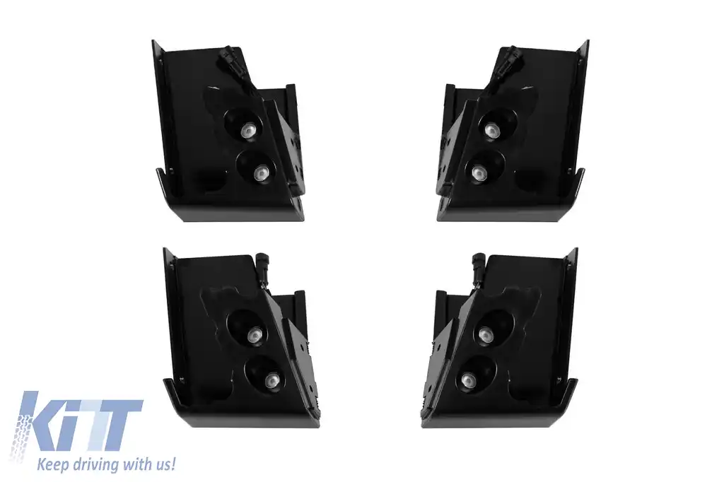 Kit de caroserie tuning tip B design potrivit pentru Mercedes G-class W465 după 2024 cu elemente cromate-image-6139747