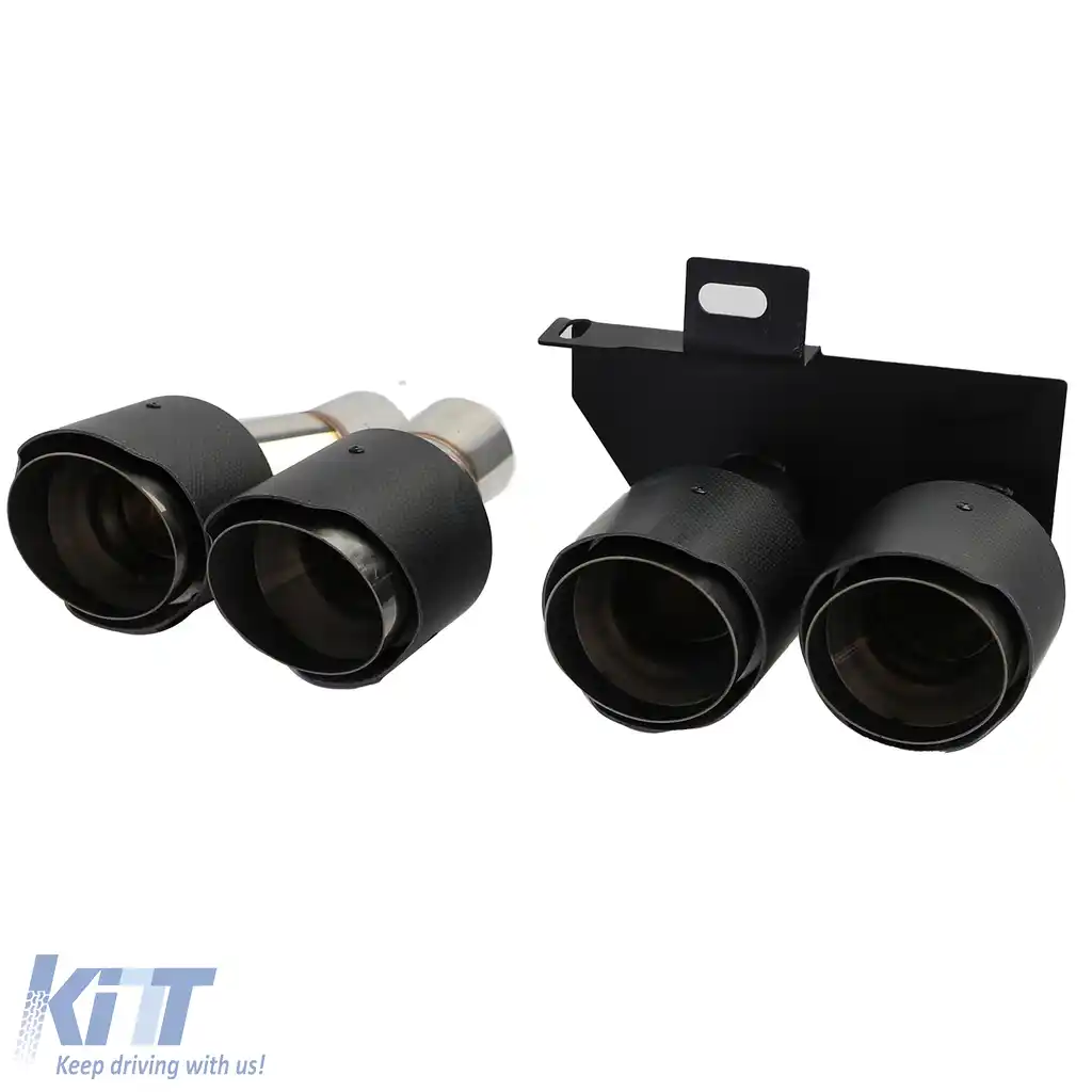 Kit de conversie pentru țeavă de eșapament cu aspect dublu se potrivește pentru BMW Seria 5 F10 F11 520 523 525 528 530-image-6204103