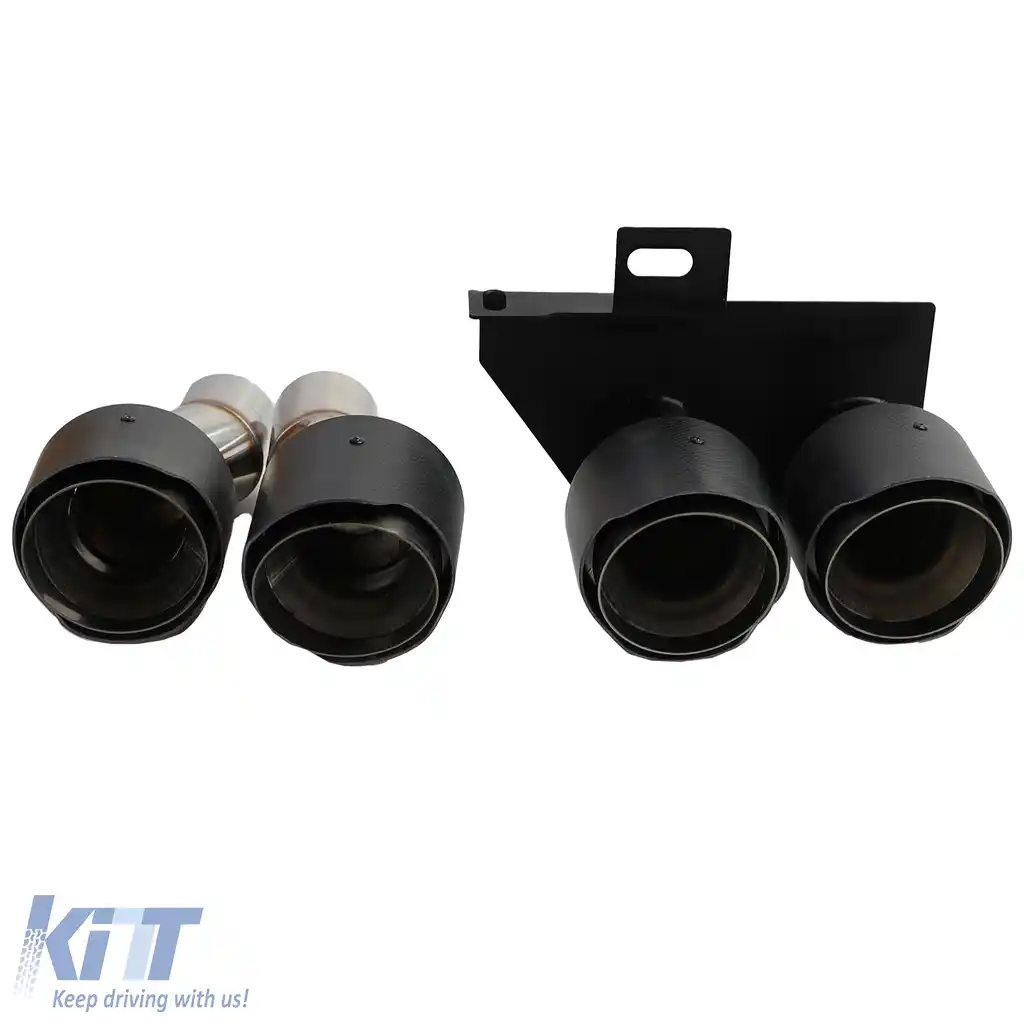 Kit de conversie pentru țeavă de eșapament cu aspect dublu se potrivește pentru BMW Seria 5 F10 F11 520 523 525 528 530-image-6204105