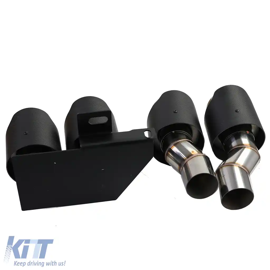Kit de conversie pentru țeavă de eșapament cu aspect dublu se potrivește pentru BMW Seria 5 F10 F11 520 523 525 528 530-image-6204109