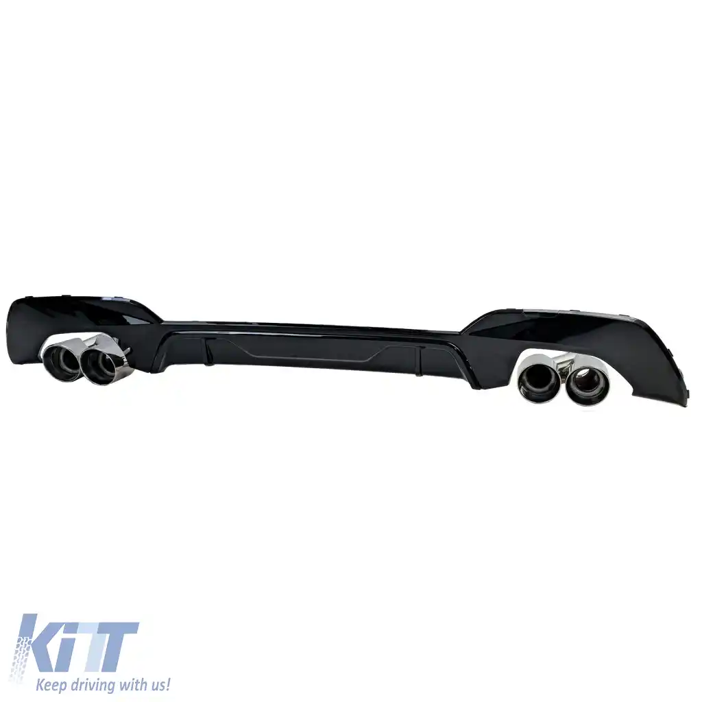 Kit de conversie pentru performanță cu difuzor spate + țevi de eșapament duale, potrivit pentru BMW Seria 3 G20 G21 318 320-image-6277944