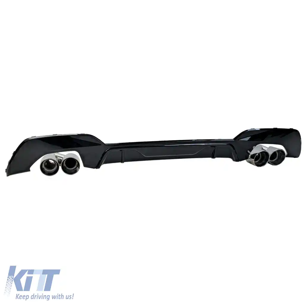 Kit de conversie pentru performanță cu difuzor spate + țevi de eșapament duale, potrivit pentru BMW Seria 3 G20 G21 318 320-image-6277945