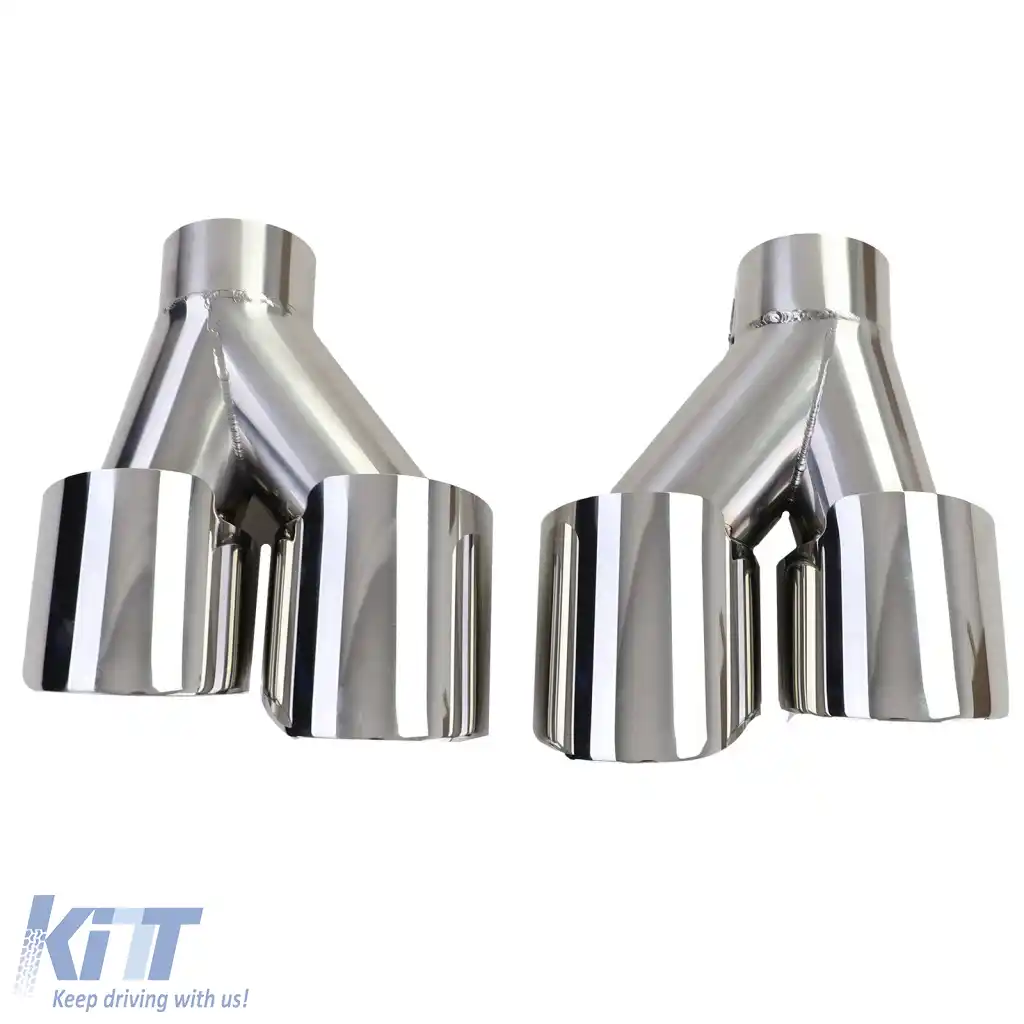 Kit de conversie pentru performanță cu difuzor spate + țevi de eșapament duale, potrivit pentru BMW Seria 3 G20 G21 318 320-image-6277950