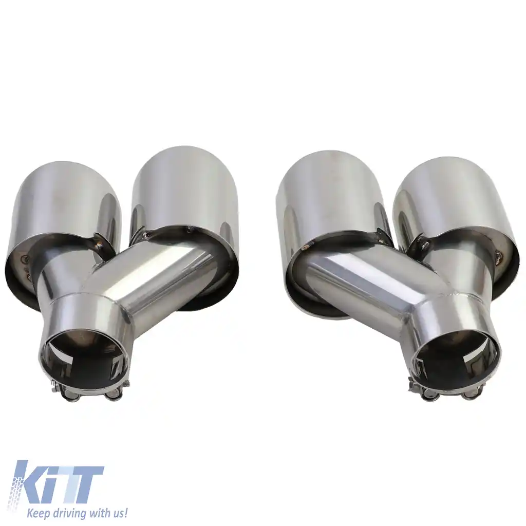 Kit de conversie pentru performanță cu difuzor spate + țevi de eșapament duale, potrivit pentru BMW Seria 3 G20 G21 318 320-image-6277951