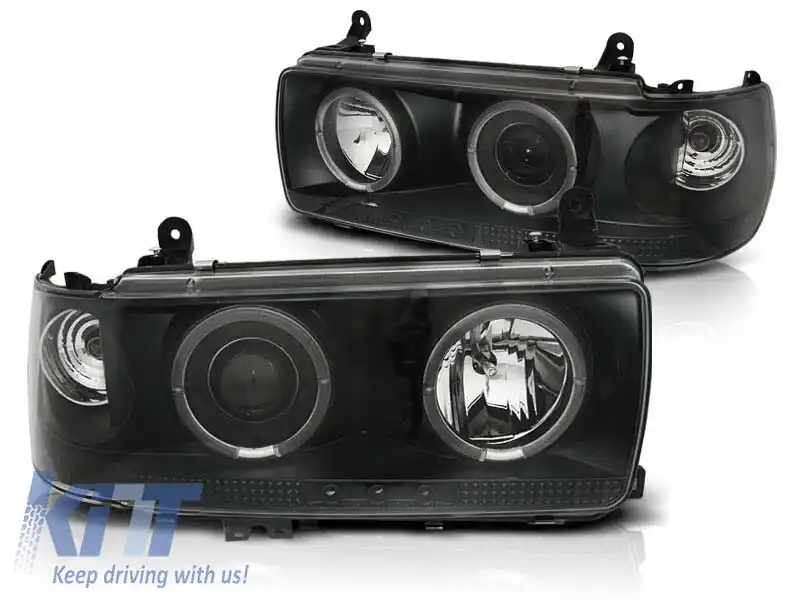 Kit de faruri de tuning potrivit pentru TOYOTA LAND CRUISER FJ 80 1990-1997, stânga și dreapta