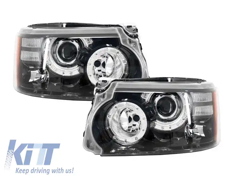 Kit de faruri xenon de tuning potrivit pentru Range Rover Sport L320 2009-2013, stânga și dreapta