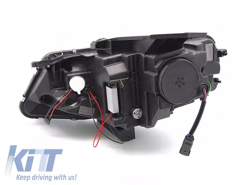 Kit de faruri xenon de tuning potrivit pentru Chevrolet Camaro 2016-2018 cu bază neagră, stânga și dreapta-image-6152786