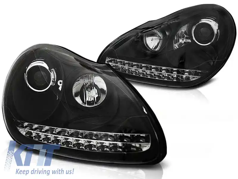 image-5-Kit de faruri xenon de tuning potrivit pentru PORSCHE CAYENNE 2002-2006, stânga și dreapta